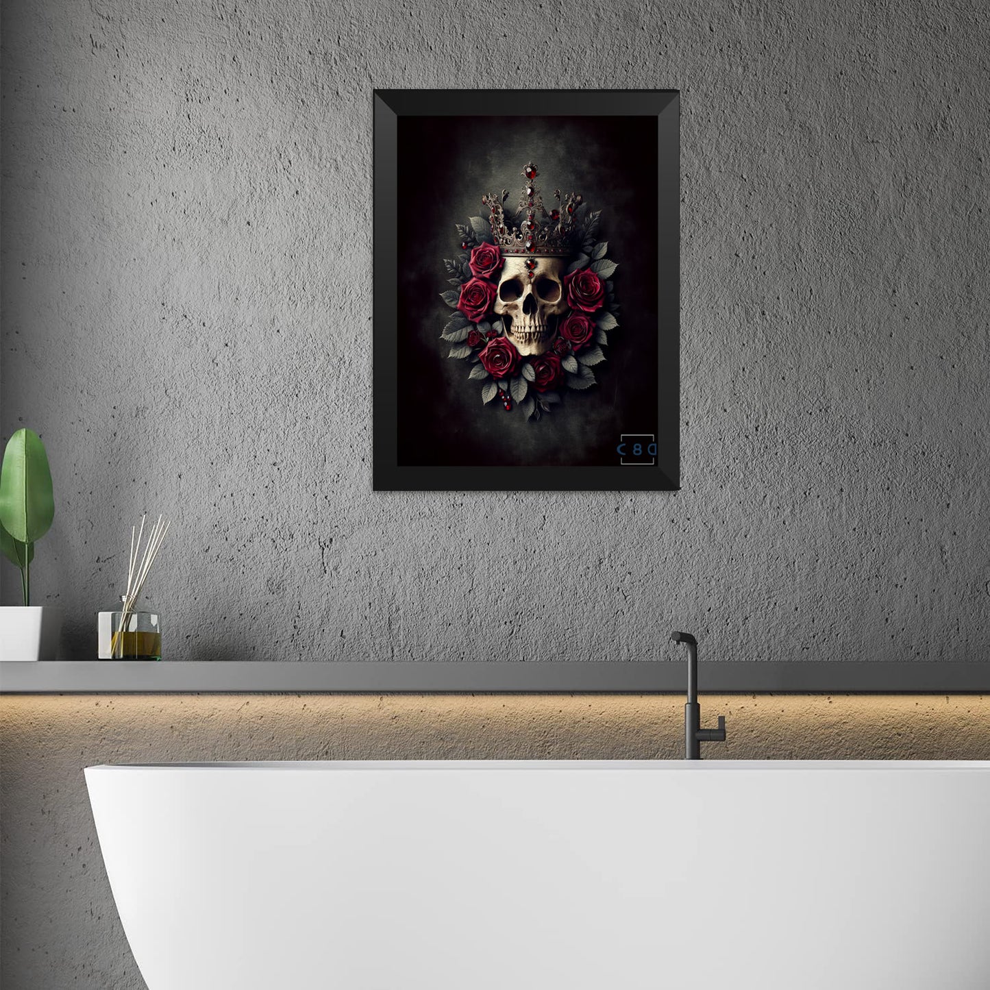 Cuadro calavera catrina