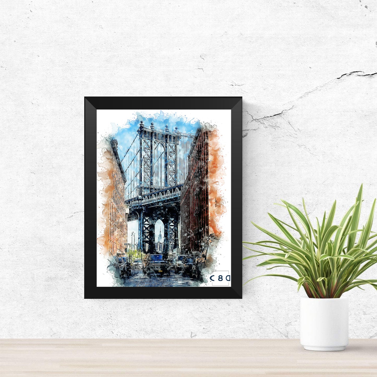 Cuadro calles de new york