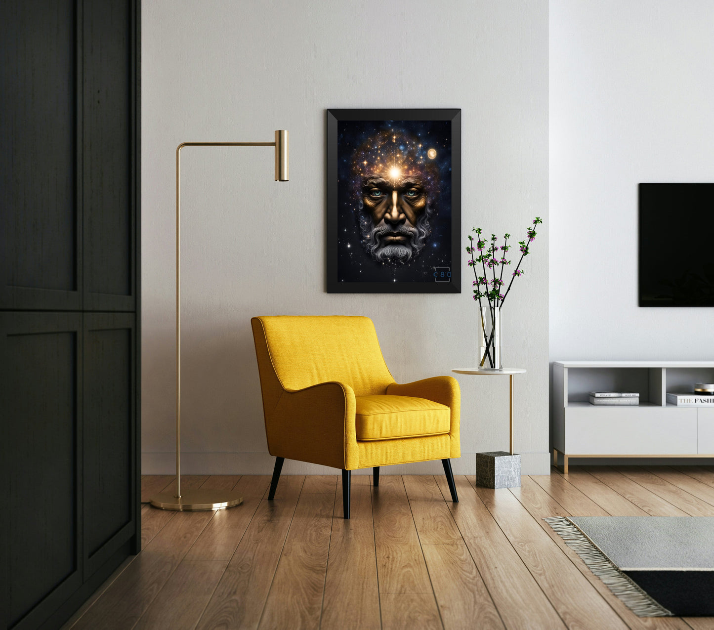 Cuadro dios universo