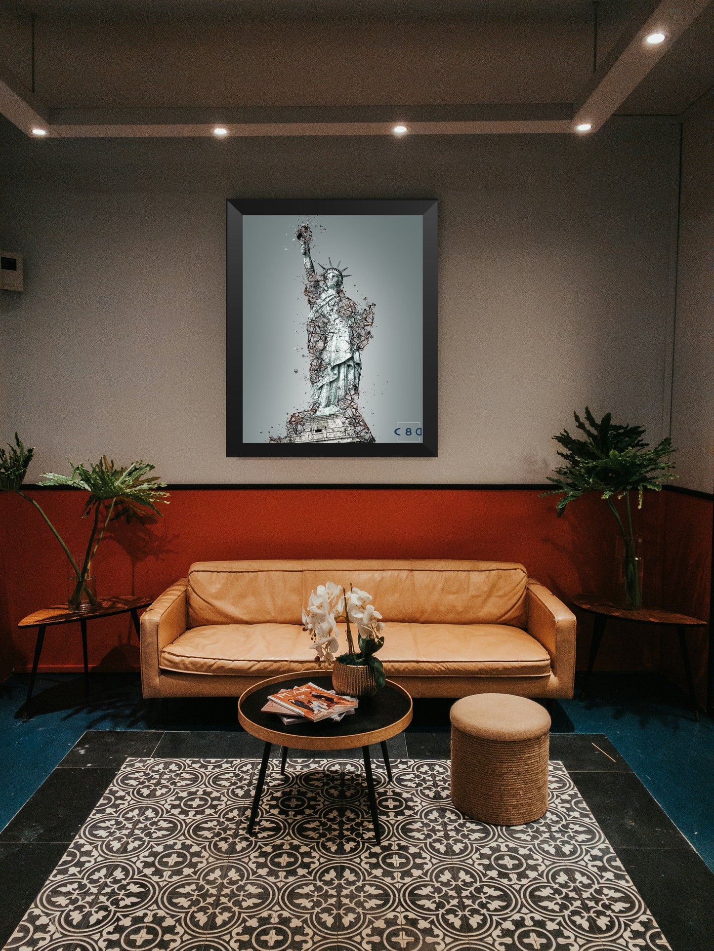 Cuadro estatua de la libertad