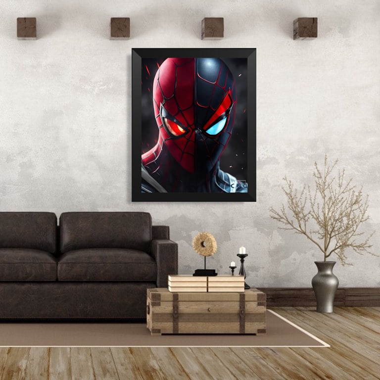 Cuadro hombre araña mutación