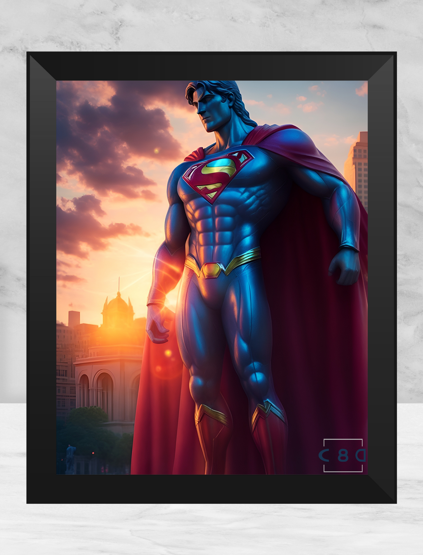 Cuadro de super man