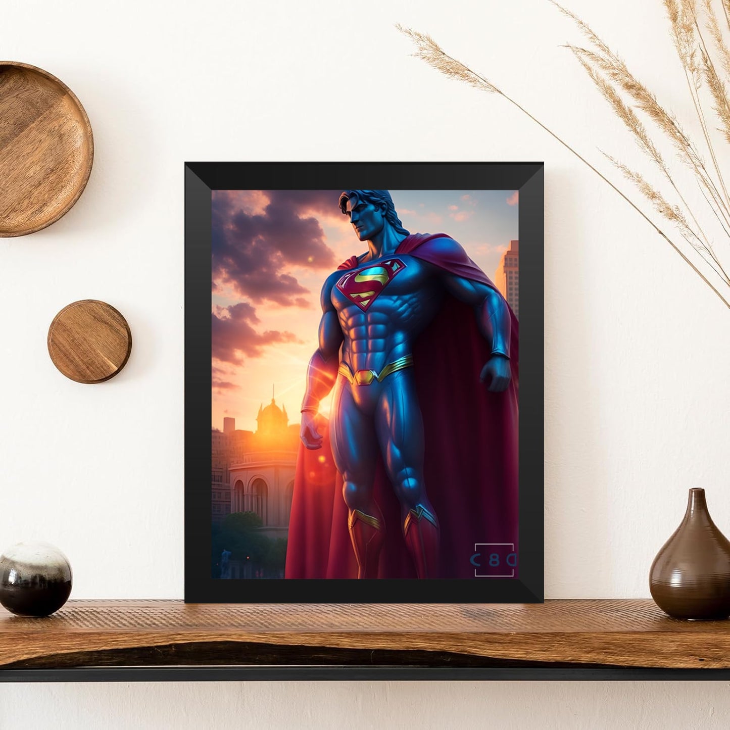Cuadro de super man